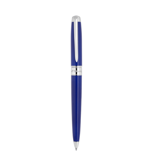 S.T. Dupont LINE D ETERNITY - MEDIUM BALLPOINT PEN SAPPHIRE PALLADIUM — official product image