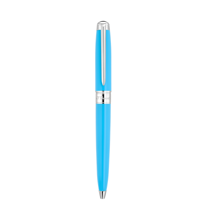 S.T. Dupont Line D Eternity large ballpoint pen turquoise palladium, ref. 425017L