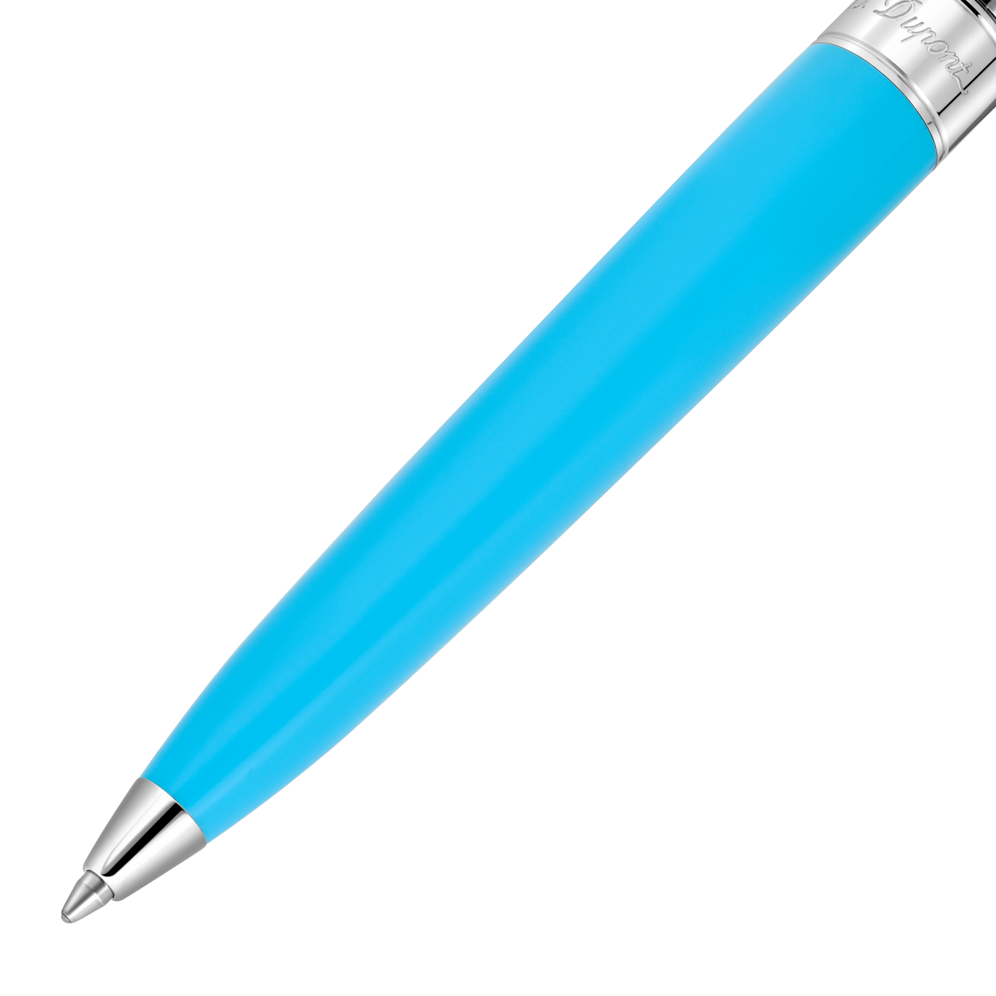 S.T. Dupont Line D Eternity large ballpoint pen turquoise palladium, ref. 425017L