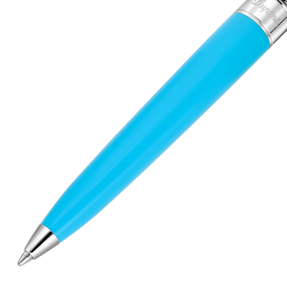 S.T. Dupont Line D Eternity large ballpoint pen turquoise palladium, ref. 425017L