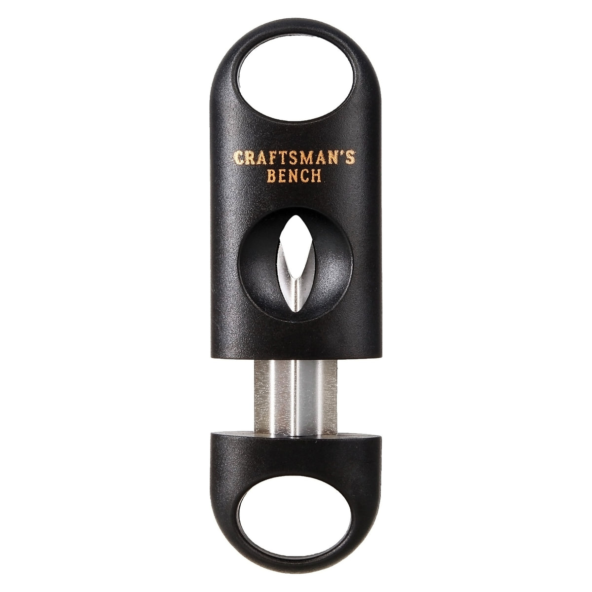 Craftsman's Bench V-Cut Cigar Cutter — blade view
