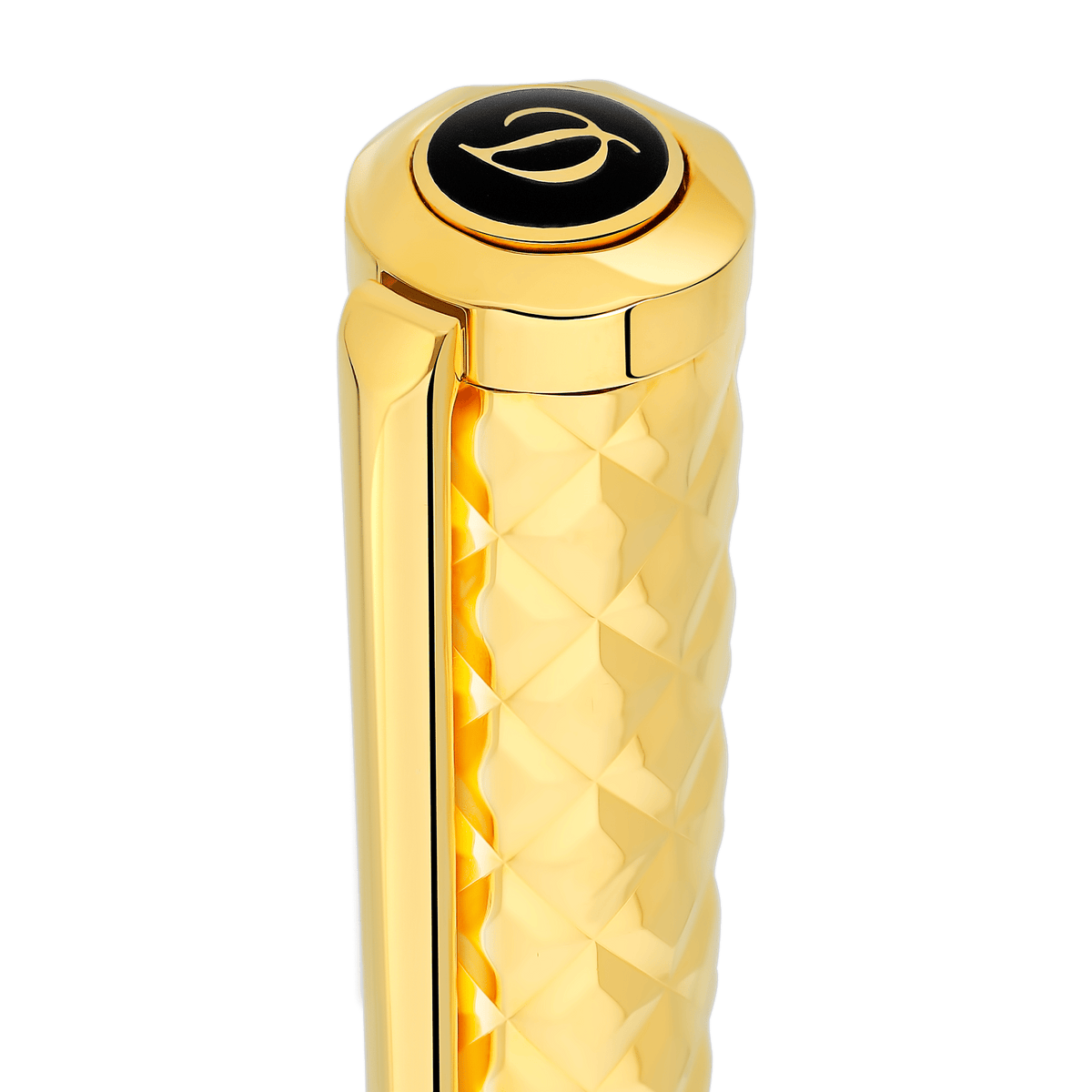 S.T. Dupont Fountain Pen Duo Black Gold 3N — detail view