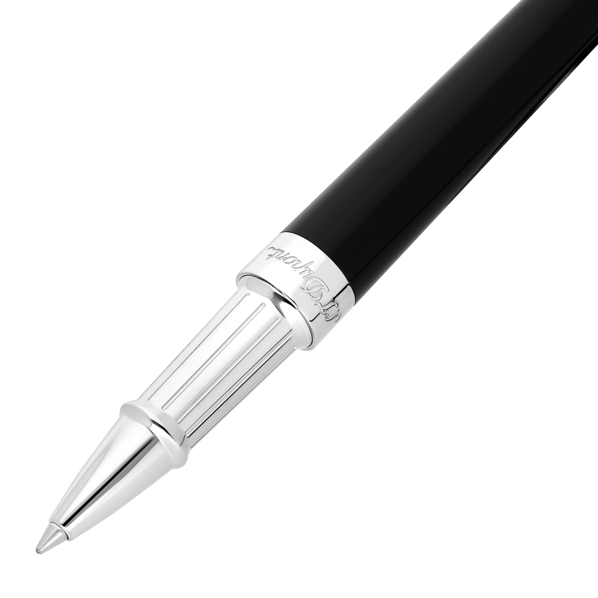 S.T. Dupont Rollerball Pen Laq Black Palladium — alternate view