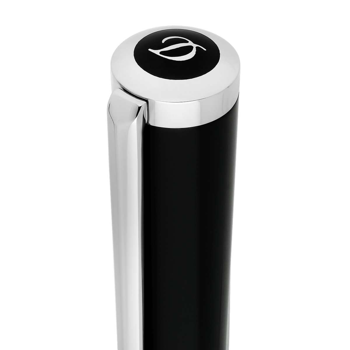 S.T. Dupont Rollerball Pen Laq Black Palladium — detail view