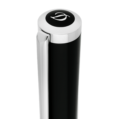 S.T. Dupont Rollerball Pen Laq Black Palladium — detail view