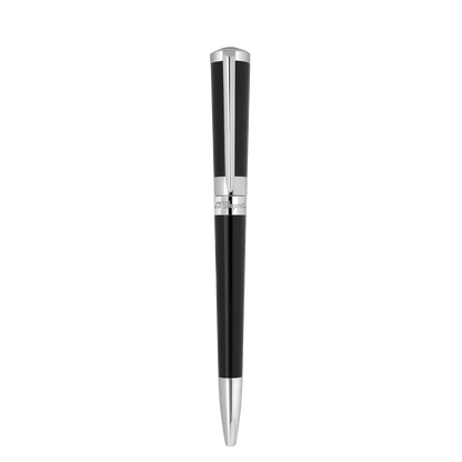S.T. Dupont Ballpoint Pen Laq Black Palladium — angle view