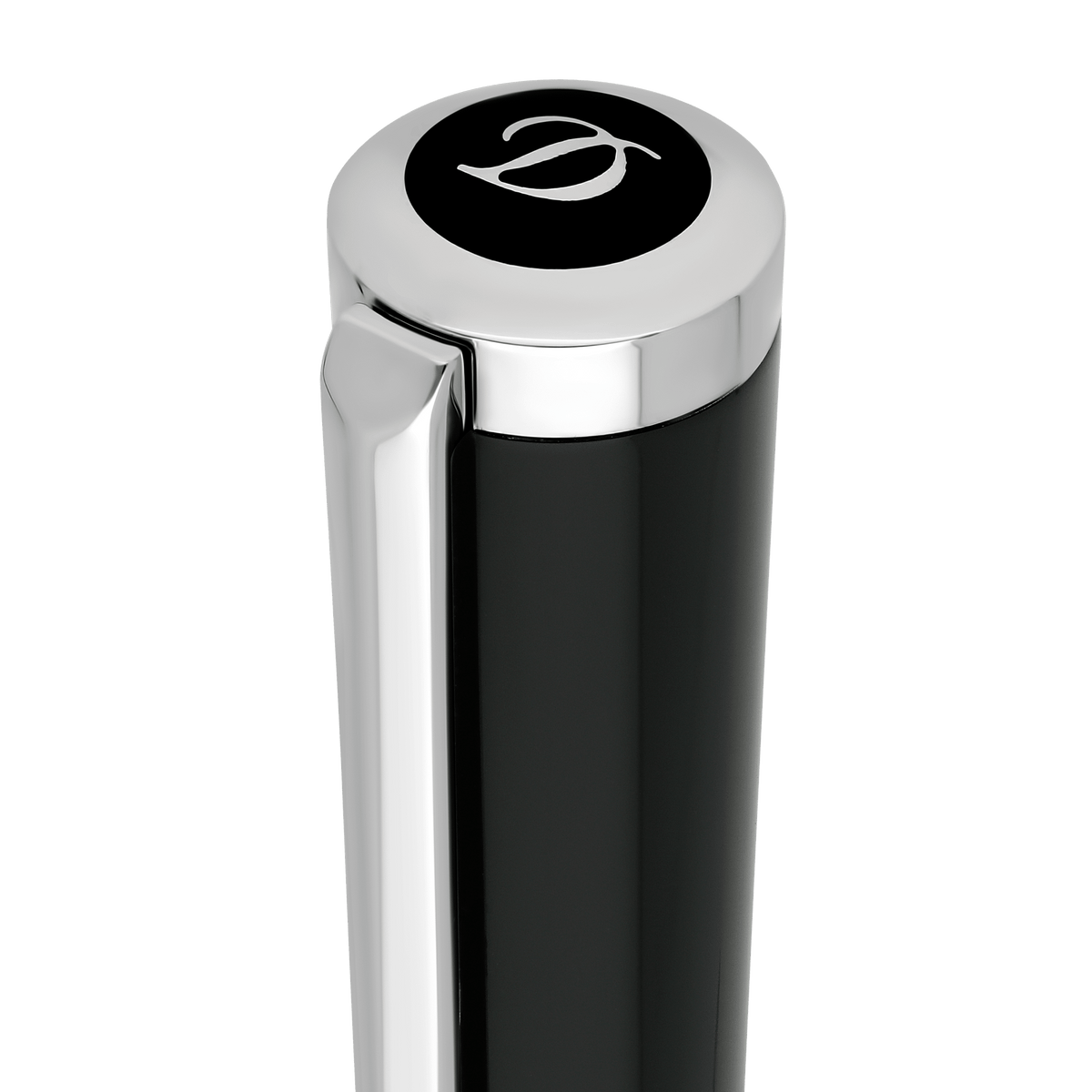 S.T. Dupont Ballpoint Pen Laq Black Palladium — detail view