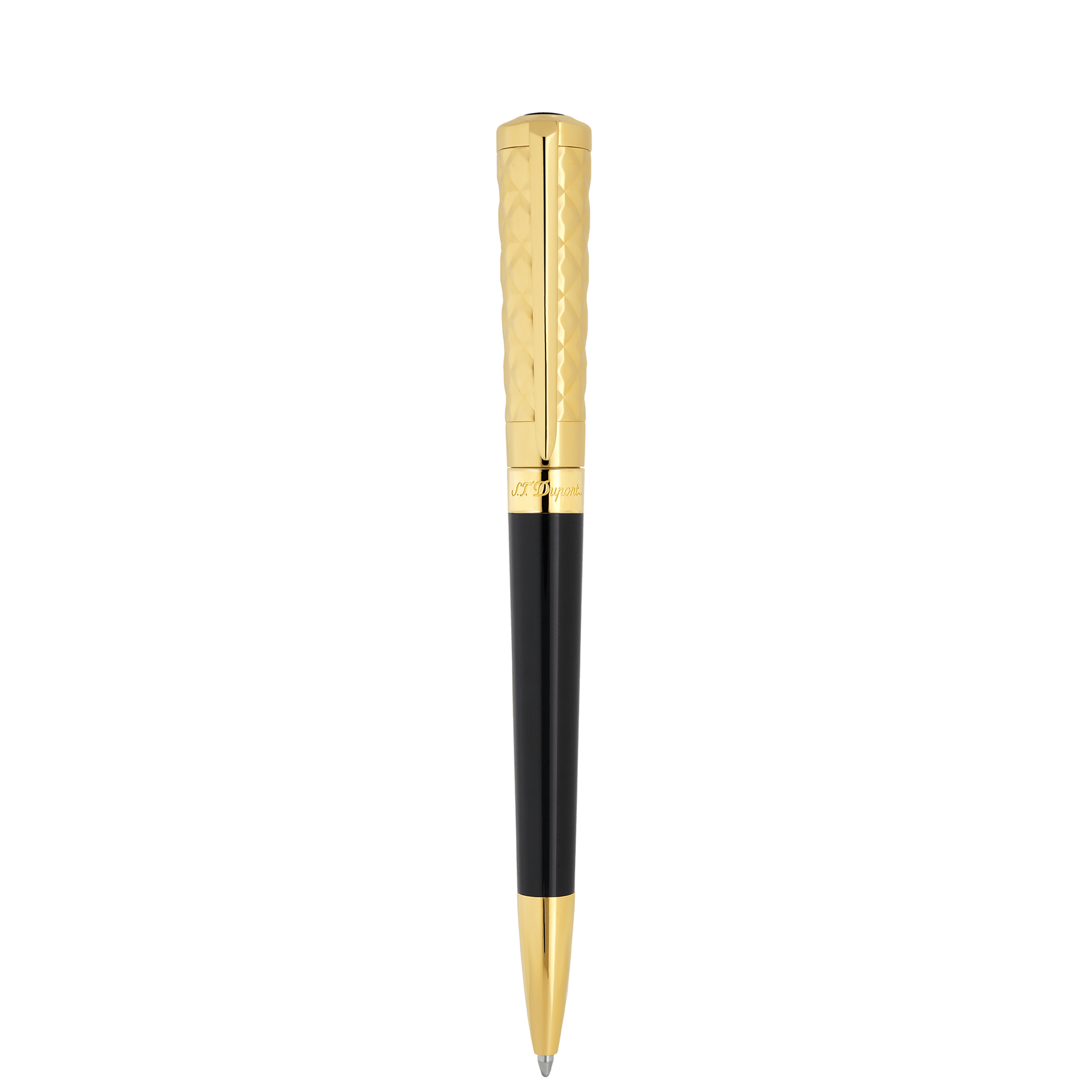 S.T. Dupont LIBERTÉ - BALLPOINT PEN DUO BLACK / GOLD 3N — official product image