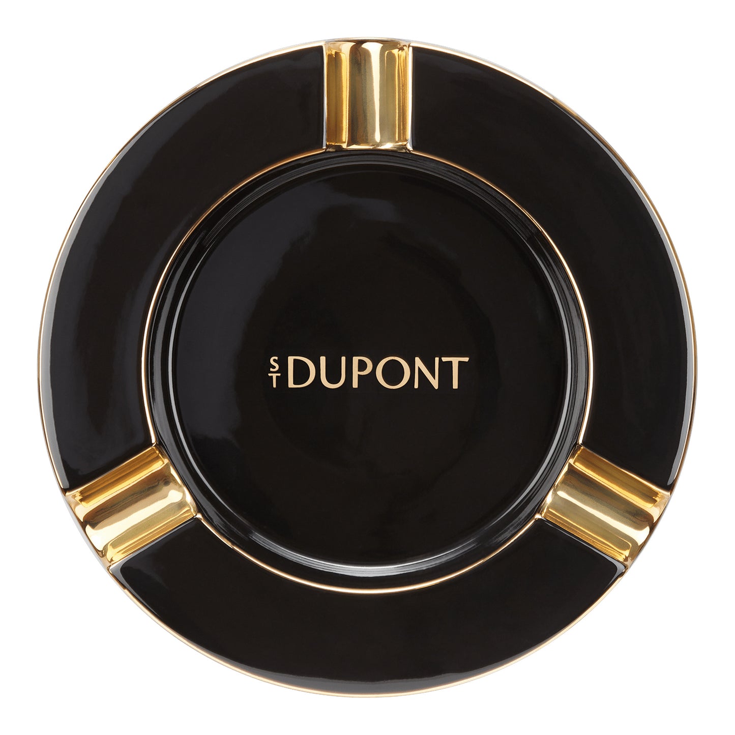 S.T. Dupont Ashtray — Black Gold