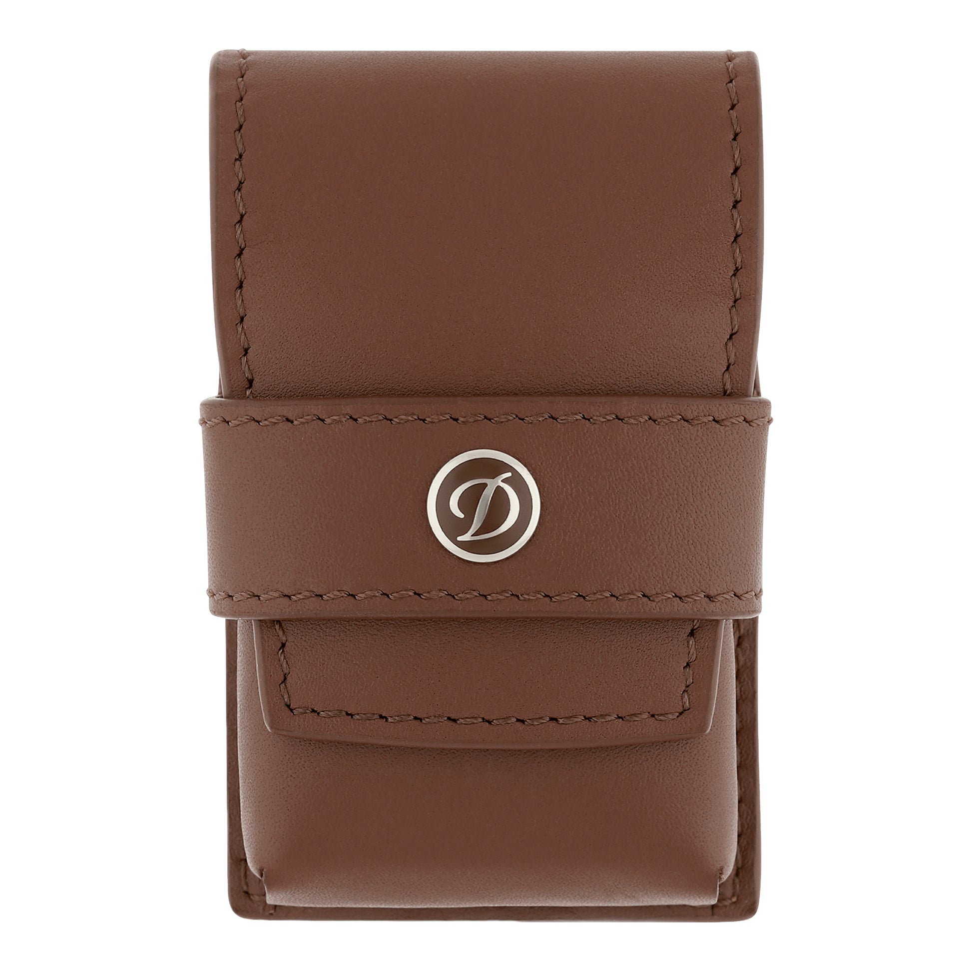 S.T. Dupont Lighter Case — Line D Brown