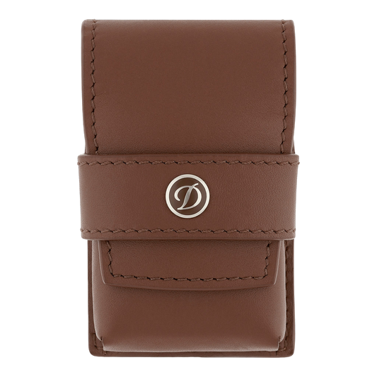 S.T. Dupont Lighter Case — Line D Brown