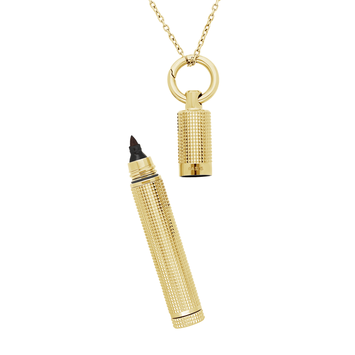 S.T. Dupont Lighter Necklace Diamhead Goldn