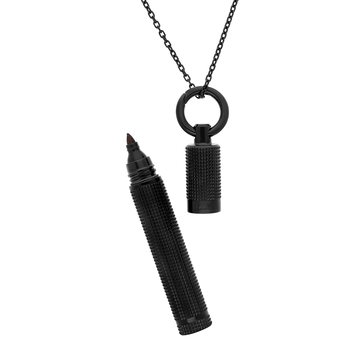S.T. Dupont Lighter Necklace Diamhead Black