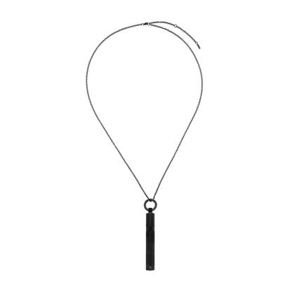S.T. Dupont Lighter Necklace Diamhead Black — detail view