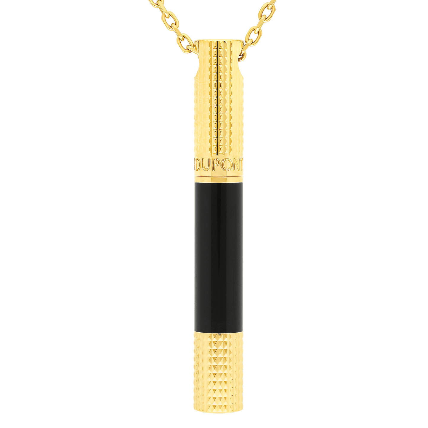 S.T. Dupont Mini Pen Necklace - Lighter Necklace Black Golden — view 5