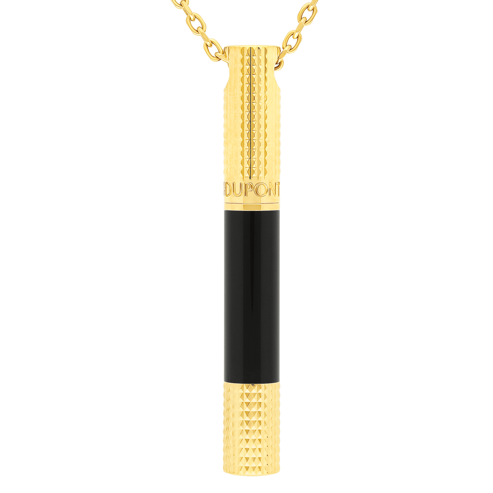 S.T. Dupont Mini Pen Necklace - Lighter Necklace Black Golden — view 5