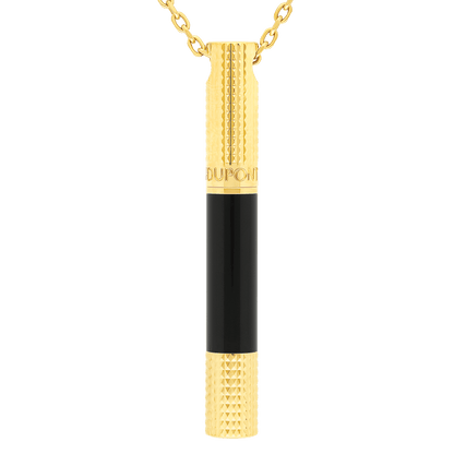 S.T. Dupont Mini Pen Necklace - Lighter Necklace Black Golden — view 5