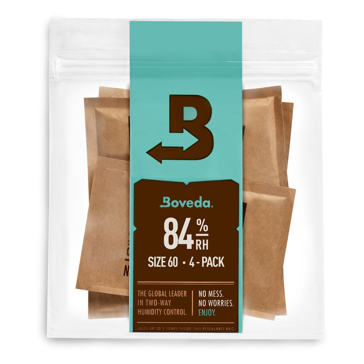 Boveda 84% RH Size 60 4-Pack (Seasoning)
