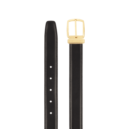 S.T. Dupont Belt Black D Gold — alternate view