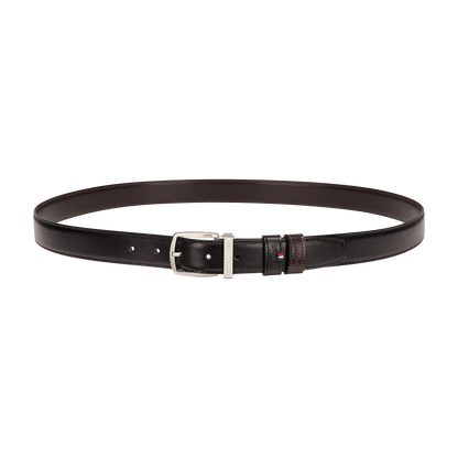 S.T. Dupont Belt Reversible Black Brown D Palladium