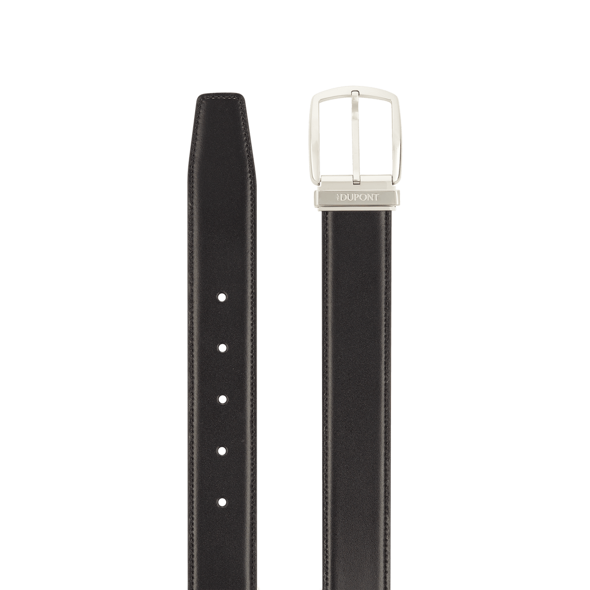 Ceinture S.T. Dupont D-Line 35mm noire D palladium — autre vue