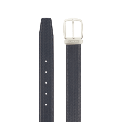 S.T. Dupont 35Mm Belt Navy Palladium — alternate view