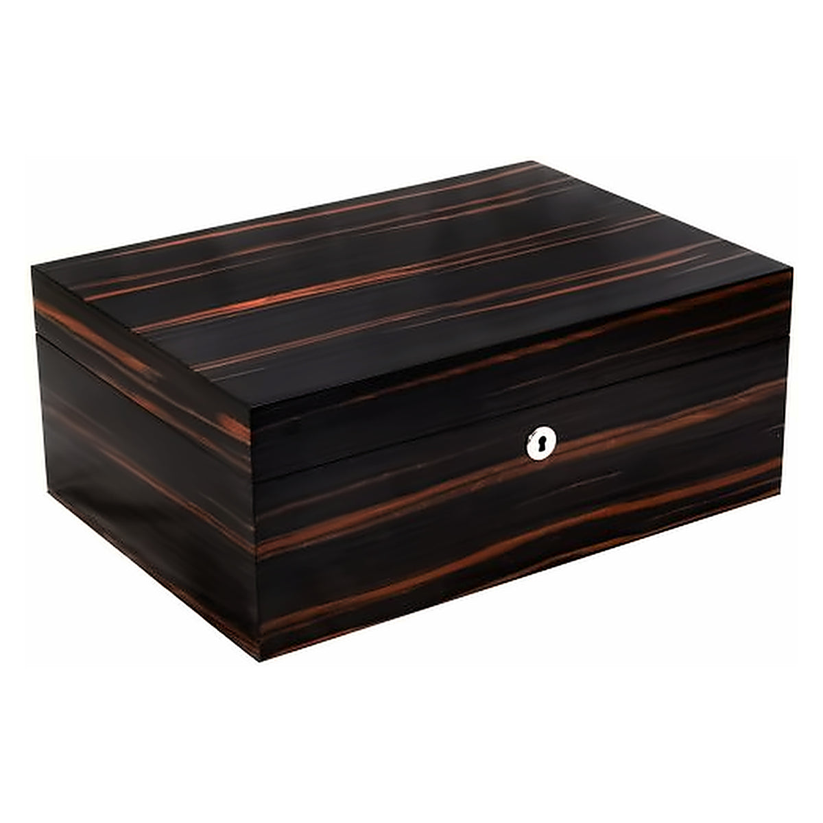 Jemar Mediterranean Collection 35x25x14cm - Desktop humidor - MED P2/12 Ebony