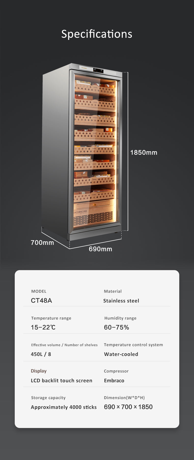 Raching CT48A stainless steel - official 15