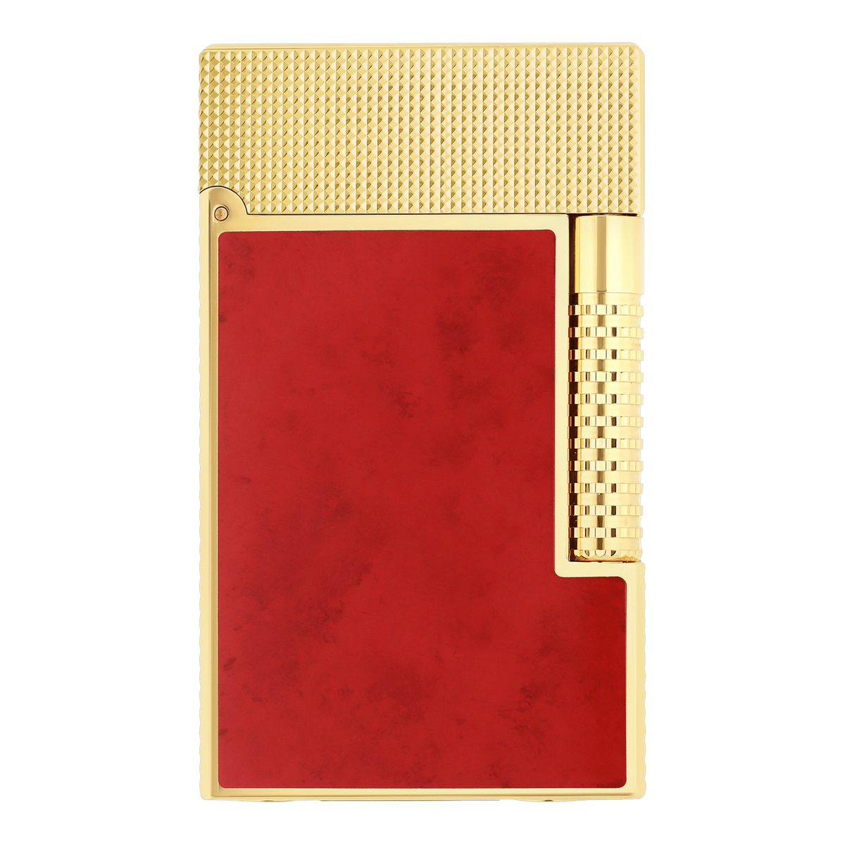 S.T. Dupont Le Grand Dupont Lighter — Cling Popote Red & Yellow Gold