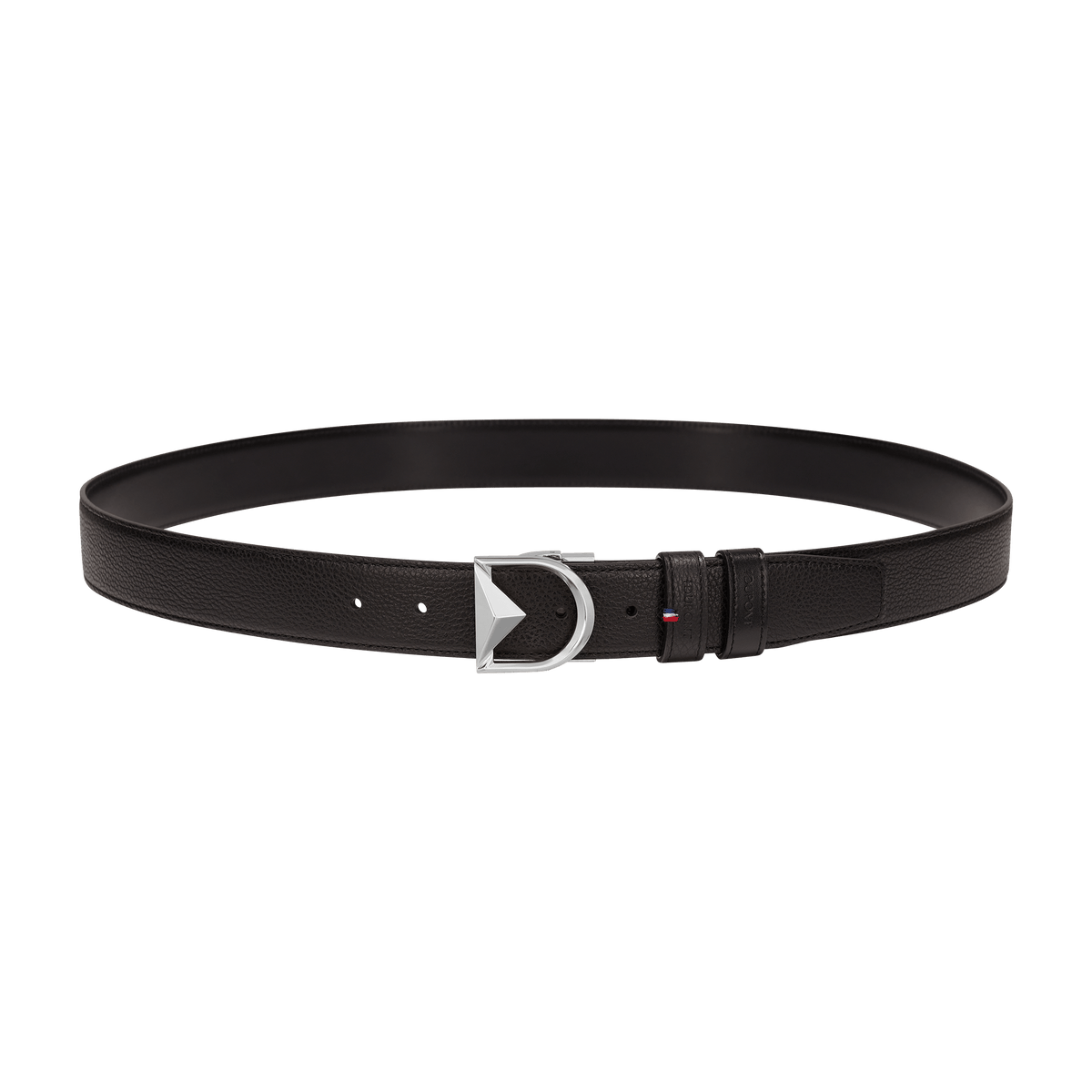 Ceinture S.T. Dupont 35Mm réversible noire grainée Apex palladium