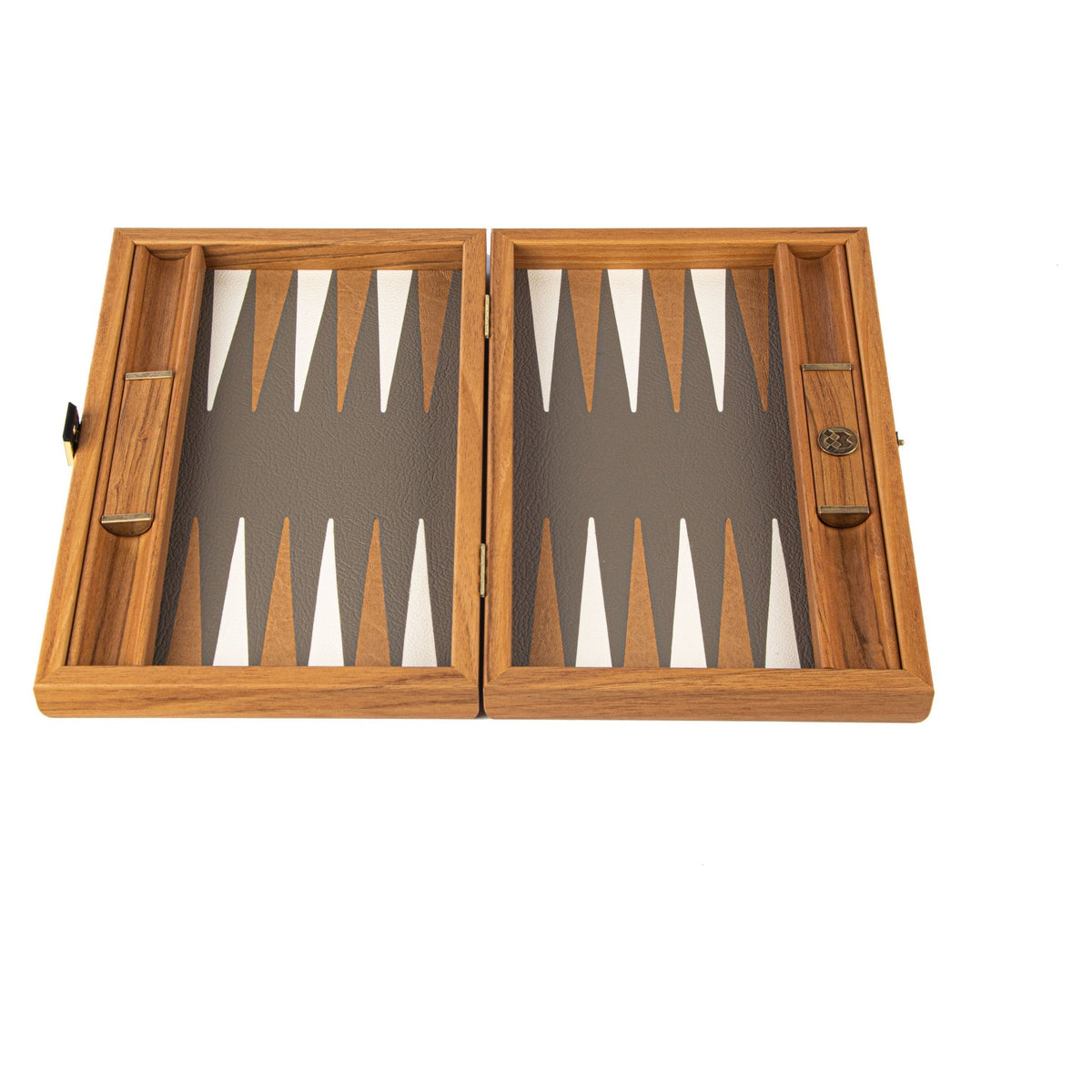 Manopoulos Vegan Leather Travel Backgammon – BDE3OST