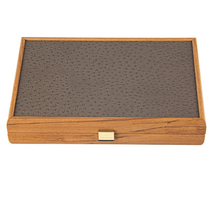 Manopoulos Vegan Leather Travel Backgammon (4)