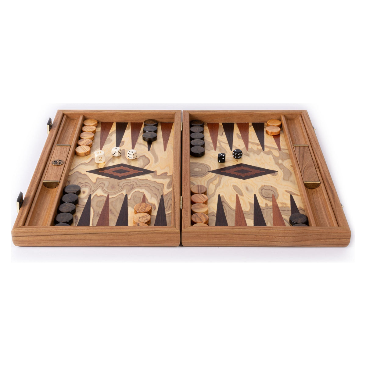 Manopoulos Olive Burl Backgammon (19)