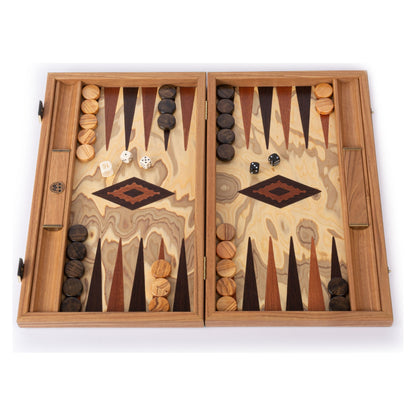 Manopoulos Olive Burl Backgammon (2)