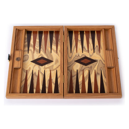 Manopoulos Olive Burl Backgammon (24)