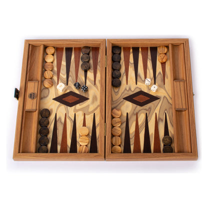 Manopoulos Olive Burl Backgammon (3)
