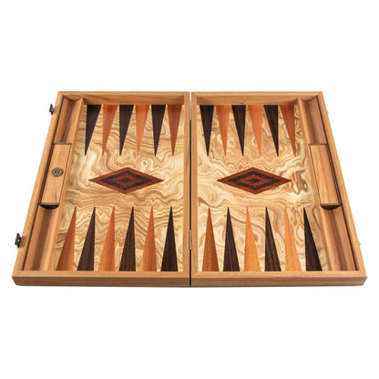 Manopoulos Olive Burl Backgammon (5)