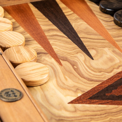 Manopoulos Olive Burl Backgammon (6)