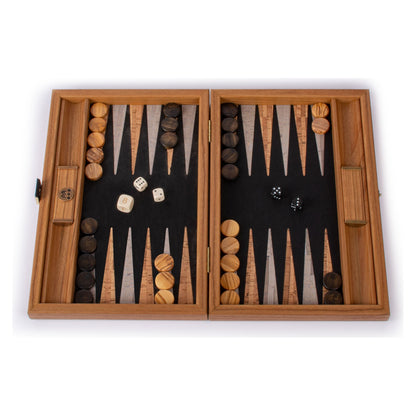 Manopoulos Natural Cork Travel Backgammon – BFF3BLA