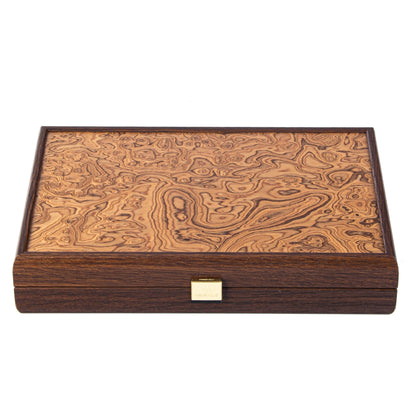 Manopoulos Walnut Burl Backgammon (3)