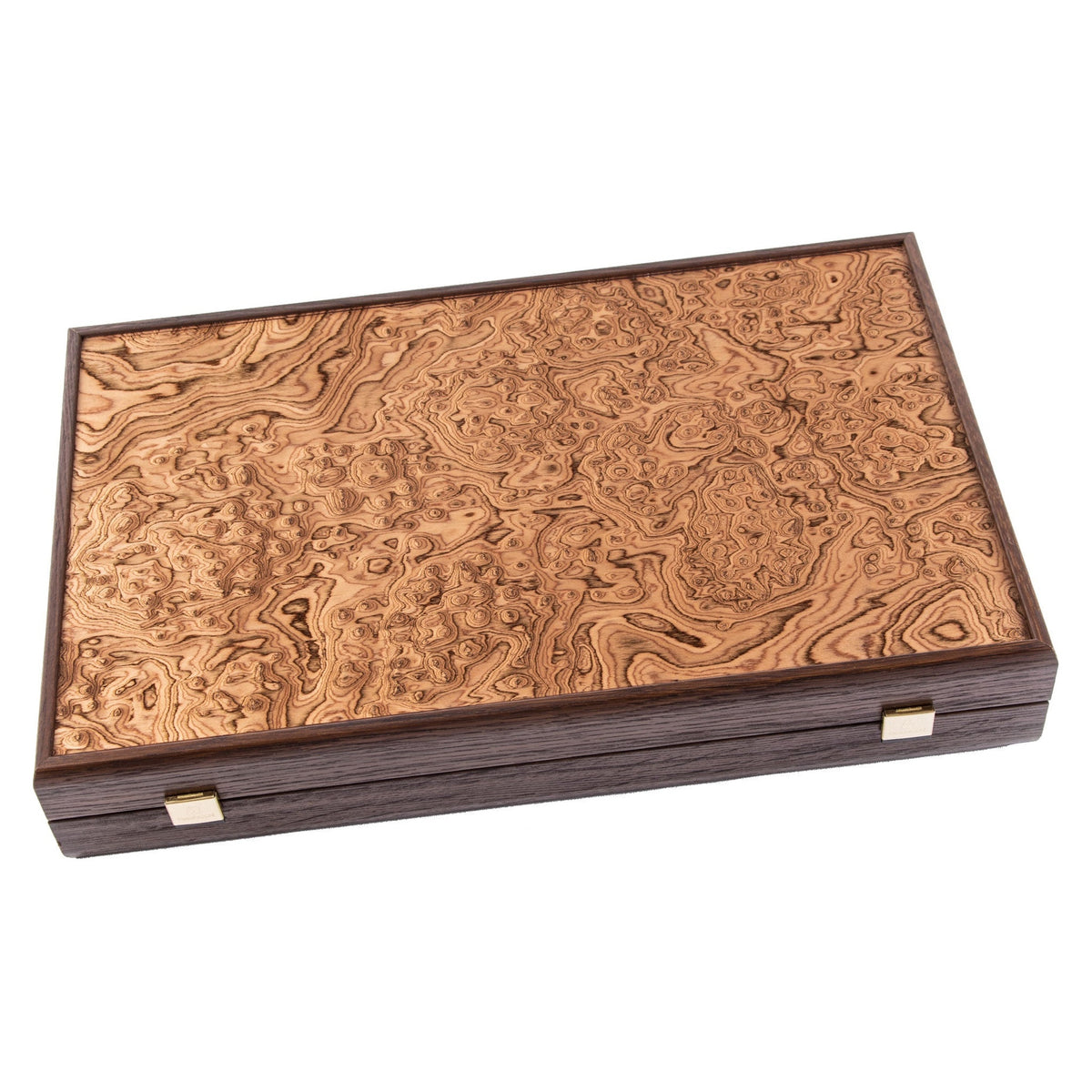 Manopoulos Walnut Burl Backgammon (4)
