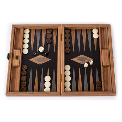 Manopoulos Walnut with Black Oak Backgammon (2)