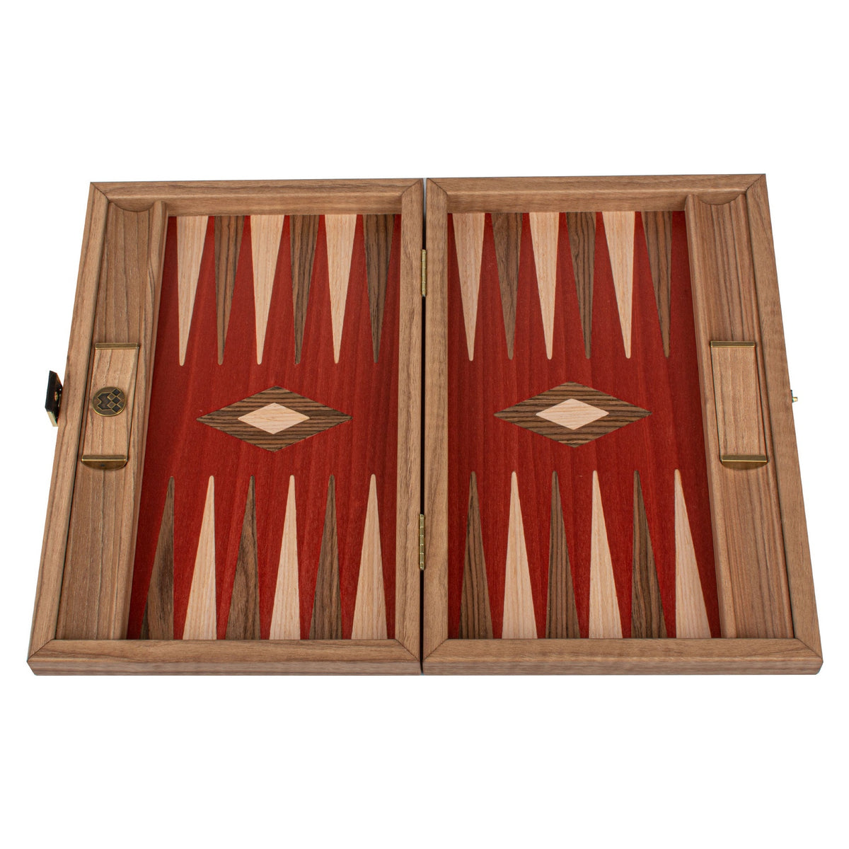 Manopoulos Walnut with Red Oak Backgammon (10)