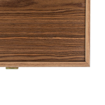 Manopoulos Walnut with Red Oak Backgammon (15)