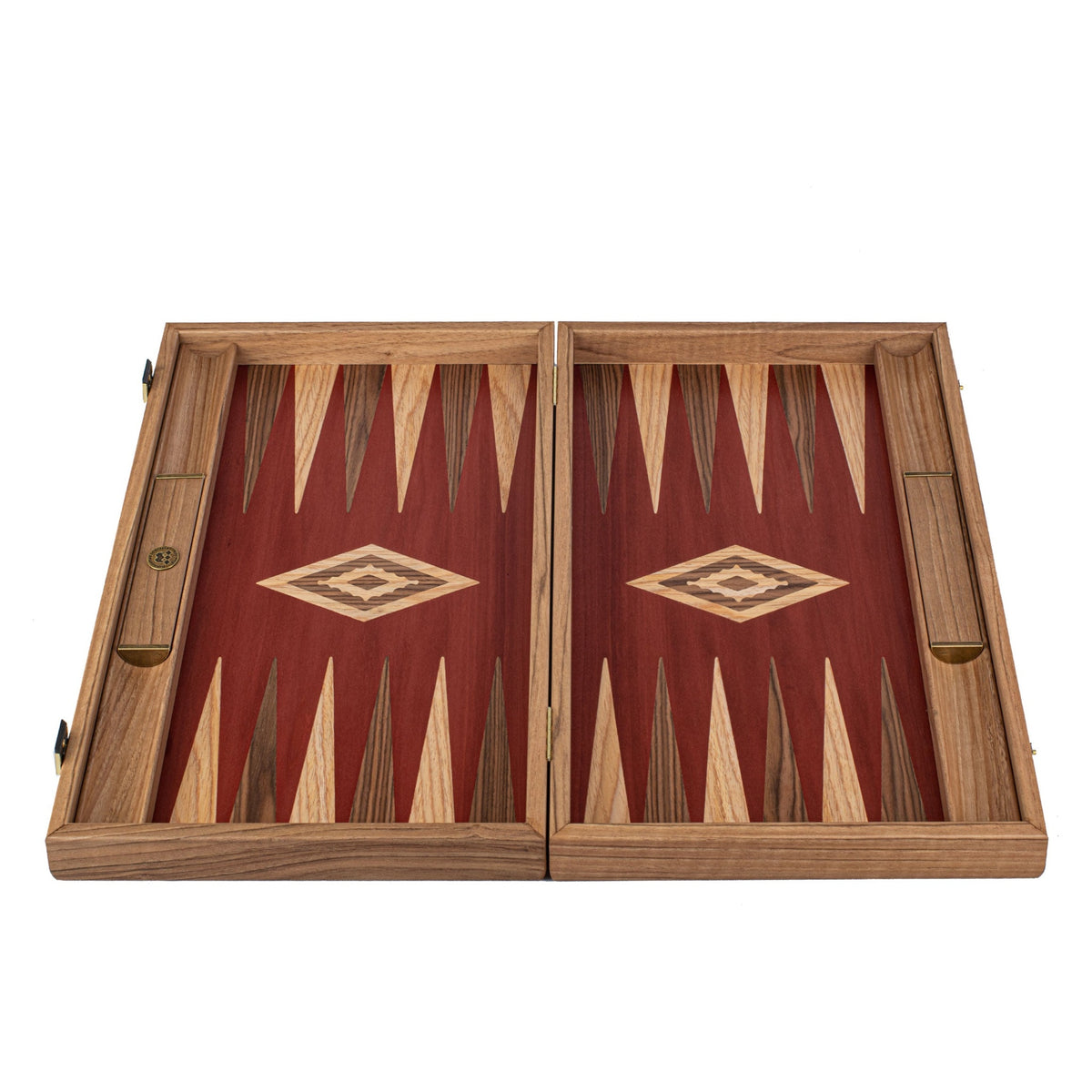 Manopoulos Walnut with Red Oak Backgammon (6)
