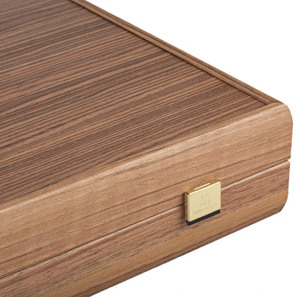 Manopoulos Walnut with Red Oak Backgammon (7)