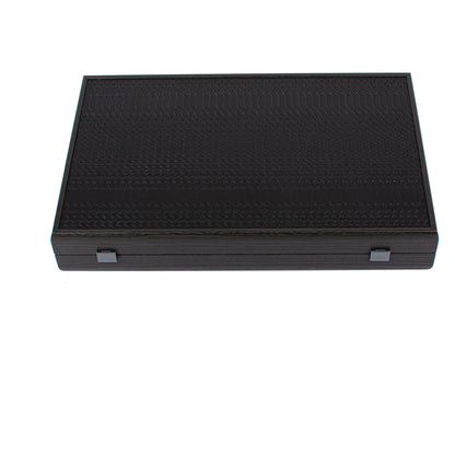 Manopoulos Genuine Leather Backgammon – BLE1SBL