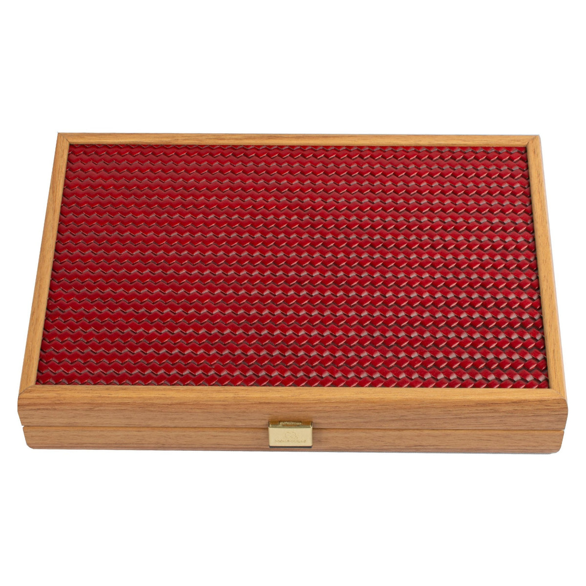 Manopoulos Knitted Leather Travel Backgammon – BLE3KRD