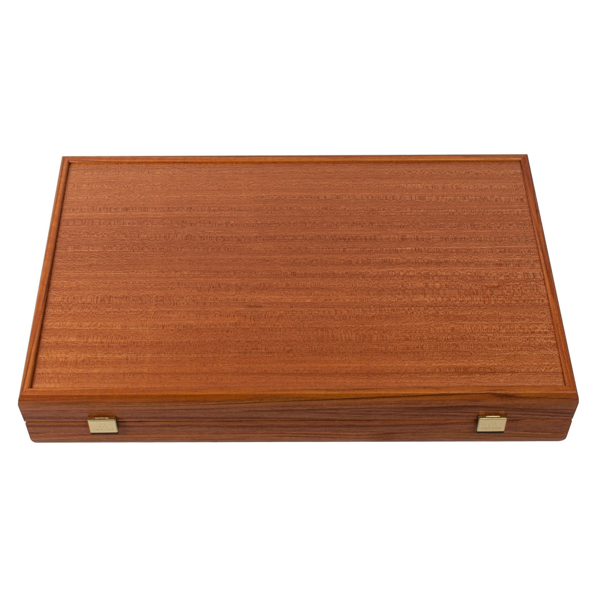Manopoulos Mahogany Backgammon With Side Racks (5)