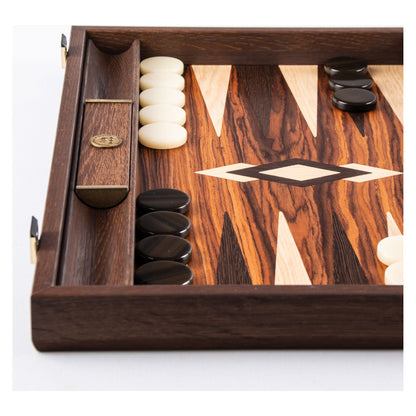 Manopoulos Palisander Crown-Cut Backgammon (3)